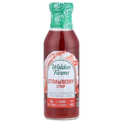 Jarabe de fresa, 12 fl oz (355 ml) Foto 1 de 2