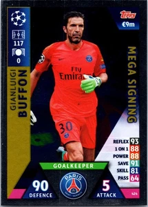 2018-19 Topps Match Attax UEFA Champions League Gianluigi Buffon #424 - Picture 1 of 2