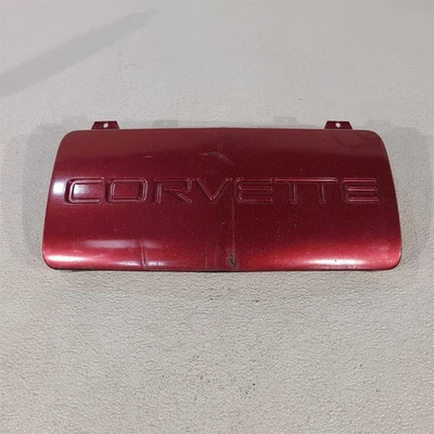 Cubierta del panel de llenado de matrícula de fascia delantera 91-96 Corvette C4 OEM AA7408 Foto 1 de 4