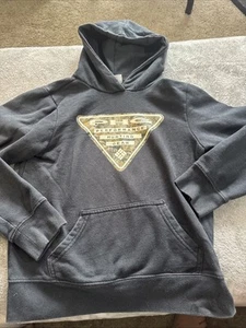 Boys Size Medium (10/12) Columbia PHG Black Hoodie Performance Hunting Gear - Picture 1 of 8