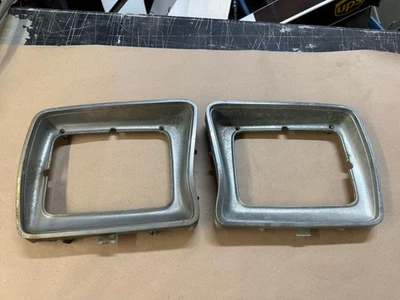 78 79 1978 1979 FORD TRUCK BRONCO ОБОДКИ ФАР ОБОДКИ КОЛЬЦА ОТДЕЛКИ хром OEM - Изображение 1 из 4