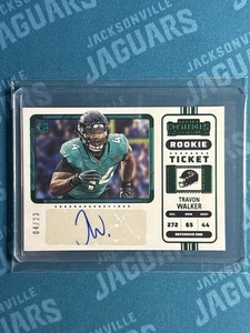 2022 Panini Zenith Contenders Rookie Ticket RPS Travon Walker #135 Auto /23 - Picture 1 of 1