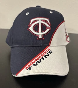 Gorra de béisbol de los Mellizos de Minnesota para hombre OSFA azul rojo blanco logotipo bordado 47 - Imagen 1 de 7