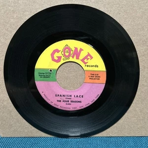 EX *HEAR* FOUR SEASONS Spanish Lace/ Bermuda 7" 45 1961 Gone 4 FRANKIE VALLI - Picture 1 of 2