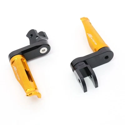 Clavijas de pie delanteras inferiores Shinobi de 1,5 pulgadas doradas para Honda NC700 S/X 12-16 15 14 13 Foto 1 de 4