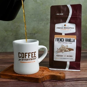 Fresh Roasted Coffee | Vanilla Flavored Coffee - Picture 1 of 5