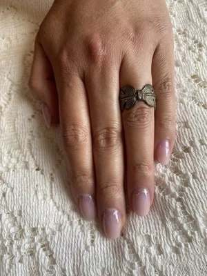 Lucky Brand size 7 Silver Ring Feather Ring - Image 1 of 4