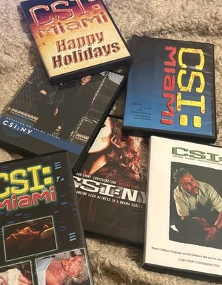 CSI CRIME SCENE INVESTIGATION FYC DVD SCREENER LOT MIAMI NEW YORK NY PROMO RARE - Image 1 of 4