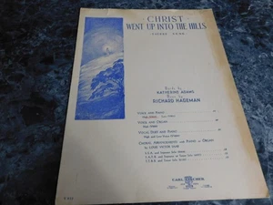 Christus ging in die Hügel Hohe Stimme von Katherine Adams - Bild 1 von 1