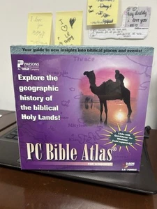 VINTAGE PARSONS TECHNOLOGY PC BIBLE ATLAS FOR WINDOWS NEW - Bild 1 von 4
