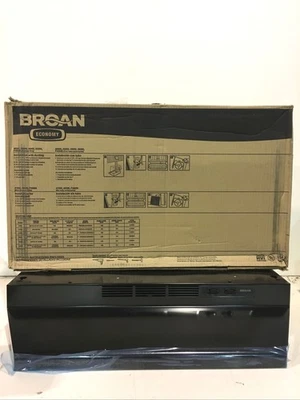 Broan 41000 Serie 30 pulgadas Campana extractora sin ventilación en negro nueva Foto 1 de 3