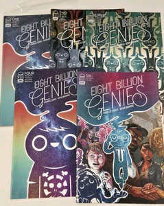8 Eight Billion Genies Comic Book Lot Issues 1,2,3,4,6 - Picture 1 of 4