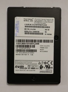 IBM 01LU763 NVME 800GB U.2 7mm Samsung PM985 Power Systems MZ-QLB8000 SSD - Bild 1 von 1