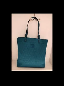MICHAEL KORS Large Tote Shoulder Bag Quilted with Logo Print - Picture 1 of 11