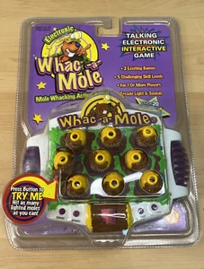 2000 Whack Whac-A-Mole elektronisches Spiel Toy Biz NEU IN BOX selten Vintage Spielzeug neu - Bild 1 von 7