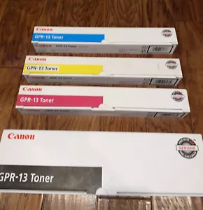 GPR-13 ORIGINAL CANNON Toner Cyan, Gelb, Magenta, Schwarz TOP PREIS BUNDLE PACK - Bild 1 von 5