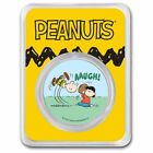 Peanuts® Lucy Pulls the Football 1 Unze farbiges Silber