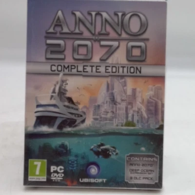 ANNO 2070 Complete Edition PC DVD Game Ubisoft NEW SEALED + Poster Soundtrack - Image 1 of 4