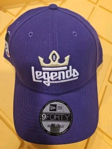 Atlanta Legends New Era 9FORTY AAF Football Purple Adjustable Strapback Cap Hat - Picture 1 of 6