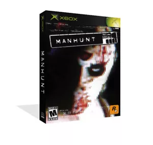 - Manhunt Xbox Game Case Box + Cover Art Work - Picture 1 of 1