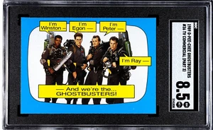 1989 O-Pee-Chee Ghostbusters 2 #36 TV Commercial #3 SGC 8.5 NM/MT+ Bill Murray - Picture 1 of 3
