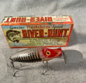 Heddon River Runt Spook Sinker D 9110 XRS, Silver Shore Minnow CAJA STD Go Deeper - Imagen 1 de 9