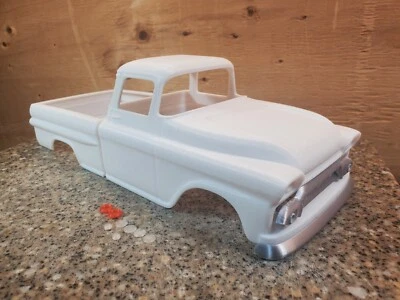 3D Printed RC CAR Fits WPL 1950s Chevy Apache Truck C10 1/16 Body PLA Plastic - Image 1 of 4