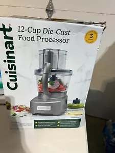 Cuisinart 12-Cup Die-Cast Food Processor NEW - Picture 1 of 5