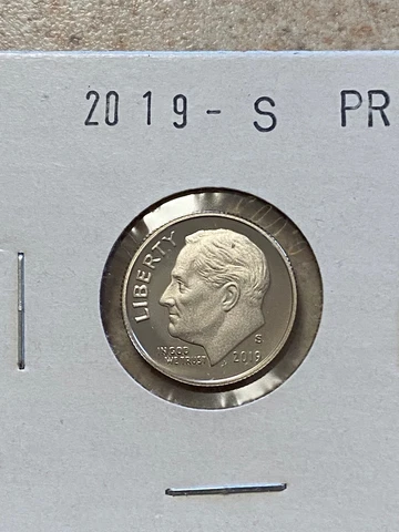 2019 S PROOF CLAD ROOSEVELT DIME Cover