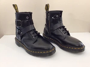 Stivali neri NUOVI senza scatola - DR Doc Martens - Christofor - 5 US L - Foto 1 di 17