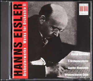 HANNS EISLER - Works for Orchestra II - CD - Foto 1 di 1