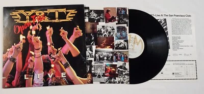 Y & T: Open Fire, A&M SP-5076, US 1985 w/ Lyrics & Insert, NM/VG+ r - Image 1 of 4