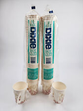 Vintage NOS Lot of 100 6oz. Dixie HOT CUPS w/Handles 1987 USA Made