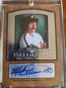 2007 Upper Deck Premier Hallmarks Mike Schmidt Autographed Signed Auto 46/48