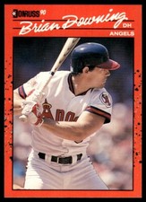 1990 Donruss #352 Brian Downing California Angels