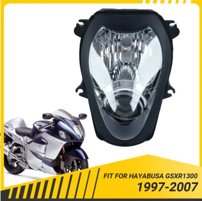 For 1997-2007 Suzuki Hayabusa GSX1300R Headlight Assembly Headlamp Lights Lamp - Изображение 1 из 4