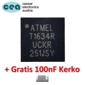 ATtiny1634R-MU ATtiny 16KB 12MHz, QFN-20 85°C [1~100 Stück/piece] - Bild 1 von 4