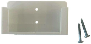 GARAGE DOOR WIRELESS WALL BUTTON WHITE MOUNT FOR CHAMBERLAIN LIFTMASTER OPENER - Picture 1 of 4