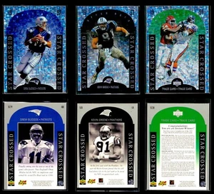 3 Cards - 1997 Upper Deck Star Crossed - Bledsoe - Greene - Trade Card - ND - Picture 1 of 1