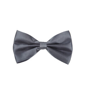 Kids Small Solid Color Adjustable Tuxedo Neck Bowtie Bow Tie - Diff Colors