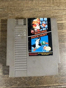 Super Mario Bros and Duck Hunt (Nintendo Entertainment System, 1985) - FUNKTIONIERT - Bild 1 von 3