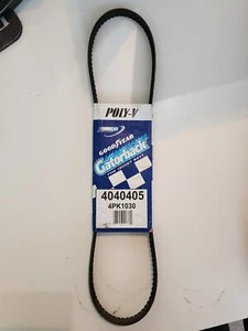 ONE Serpentine Poly-V The Quiet Belt GOODYEAR GATORBACK 4040405 - Picture 1 of 3
