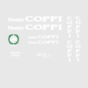 Calcomanías-transferencias-pegatinas para bicicleta Coppi n.o 1 - Imagen 1 de 1