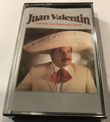 Juan Valentine - Cuando Los Hombres Lioran Cassette 1991 EMI 4047969584 [MEXICO] - Image 1 of 4