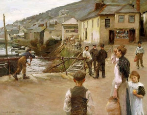 Harold Harvey ""Mausloch"" grünes Kunstwerk PAPIER oder LEINWAND bildende Kunst Druckqualität - Bild 1 von 4