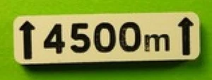 MINIA-CN - Schild im Signalbausatz auf 4500m - 1/32 - MCD-030 - Bild 1 von 1