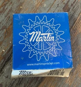 MARTIN 40BS21 1 PIÑÓN DE CADENA DE RODILLOS 21 DIENTES CON LLAVE NUEVO EN PAQUETE - Imagen 1 de 5