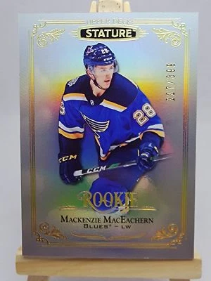 Mackenzie MacEachern 2019-20 Upper Deck Stature #121 /399 Rookie RC Blues - Image 1 of 2