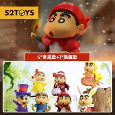 52TOYS Crayon Shin-chan fairy tale series confirmed blind box figures Toys Gift