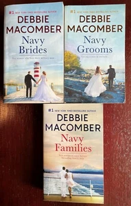 3 PBs/6 Novels DEBBIE MACOMBER Complete Series NAVY HTF $$ cut! Shpng discount - Picture 1 of 1